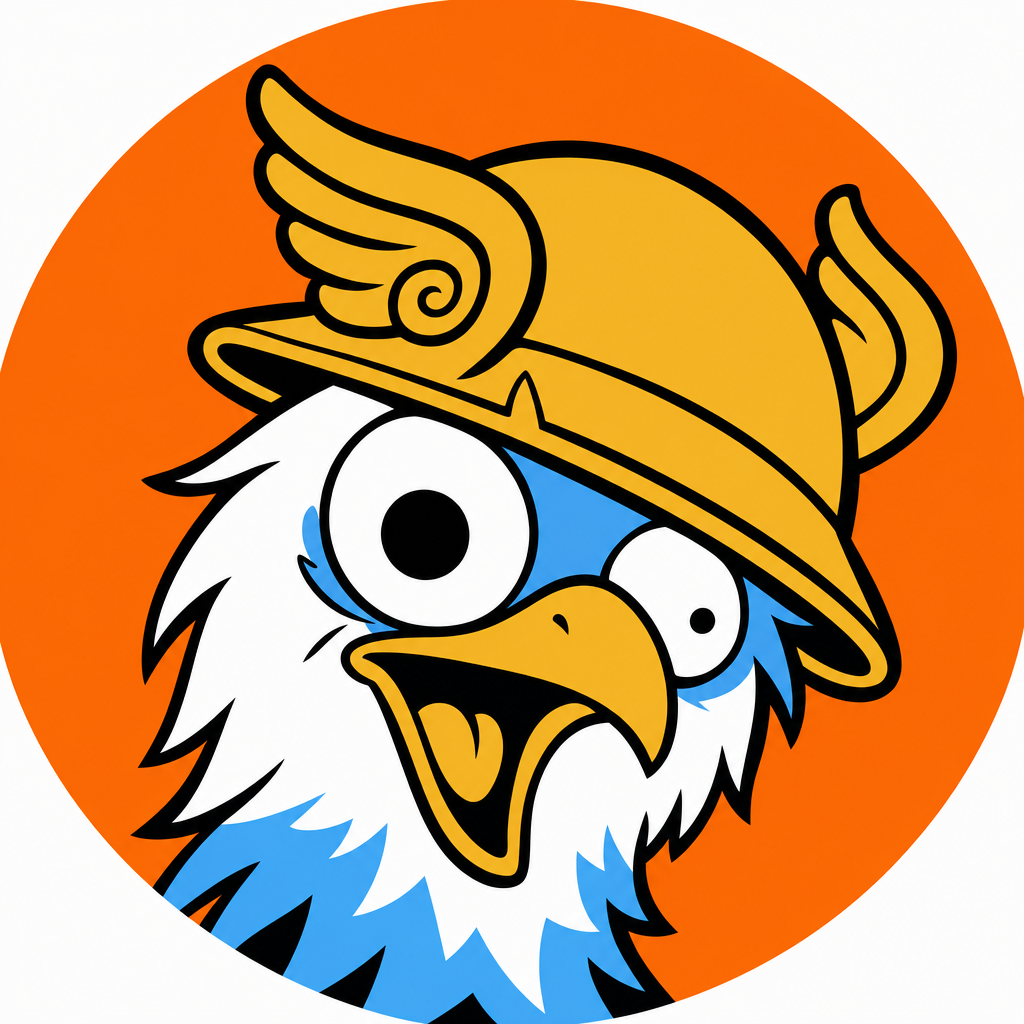 Hermes Run mascot